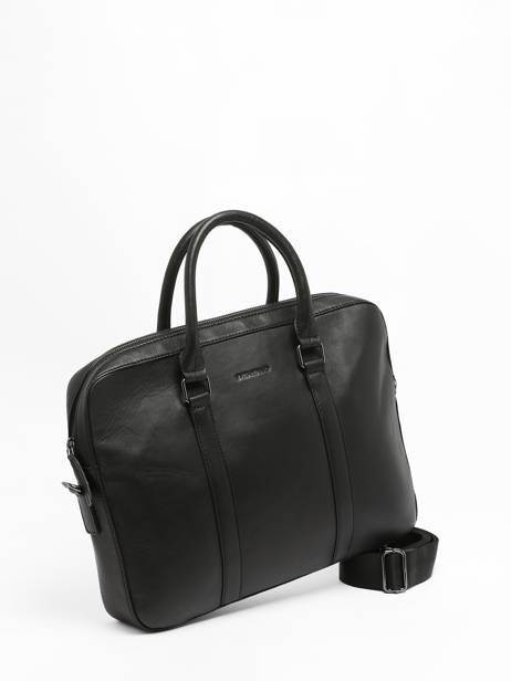 Business Bag Yves renard Black nappa 81550 other view 2