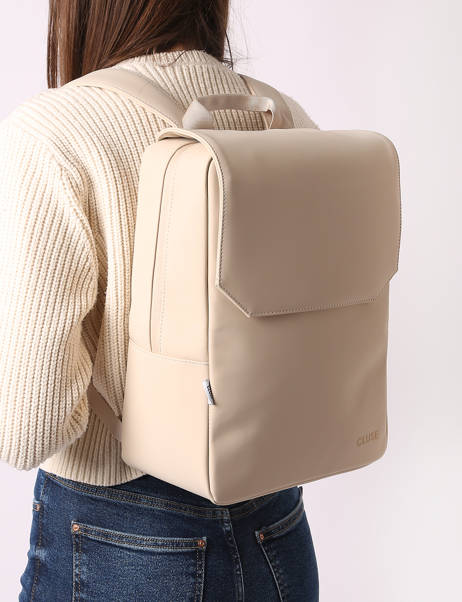 Backpack Nuitée Cluse Beige backpack CX036 other view 1