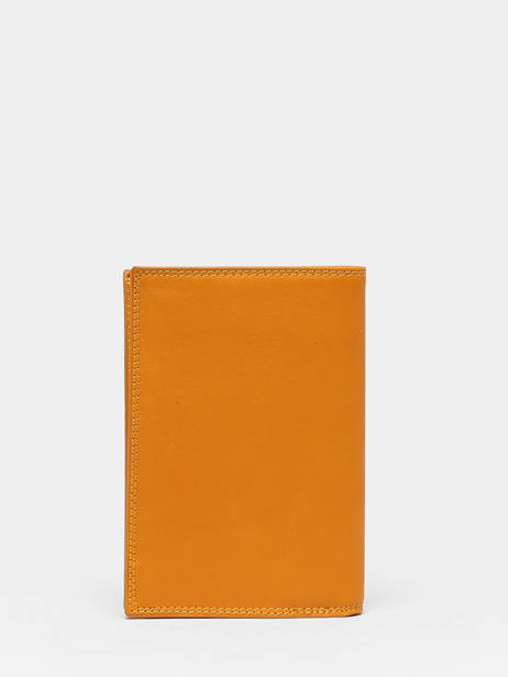 Wallet Leather Katana Yellow marina 753018 other view 2