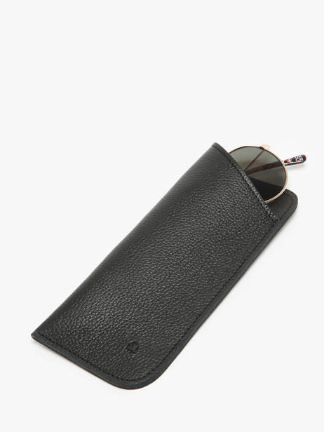 Étui Lunette Madras Cuir Etrier Noir madras EMAD5001 vue secondaire 1