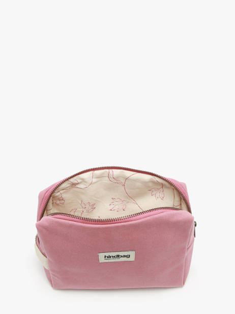Toiletry Kit Hindbag Pink best seller LEON other view 1