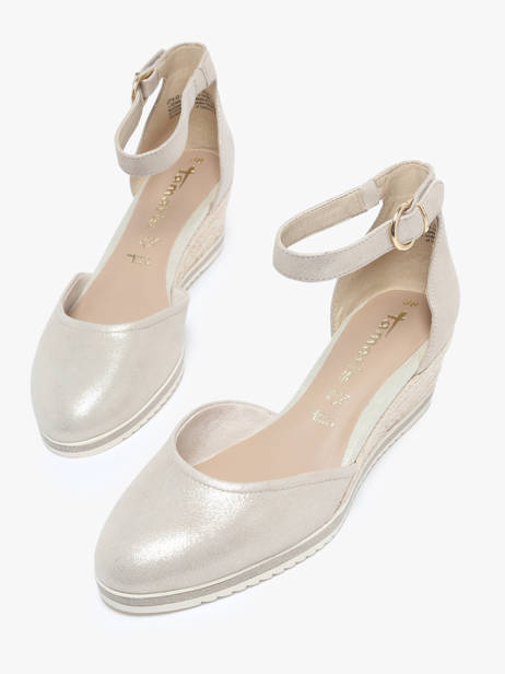 Platform Pumps In Leather Tamaris White women 42 other view 1