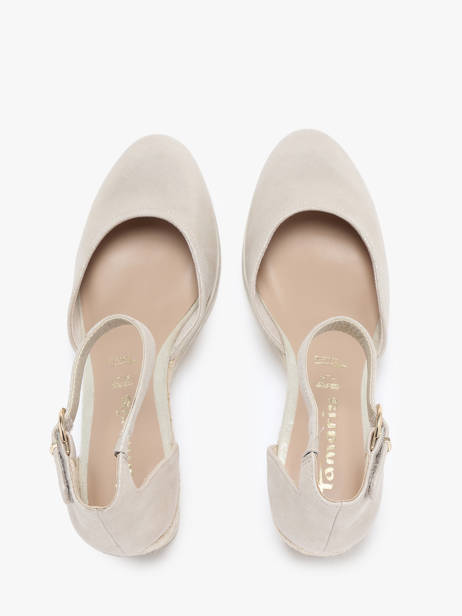 Platform Pumps In Leather Tamaris White women 42 other view 2