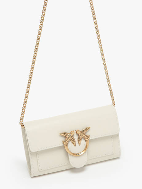 Crossbody Bag Love Bag Icon Leather Pinko Beige love bag icon A0F1 other view 2