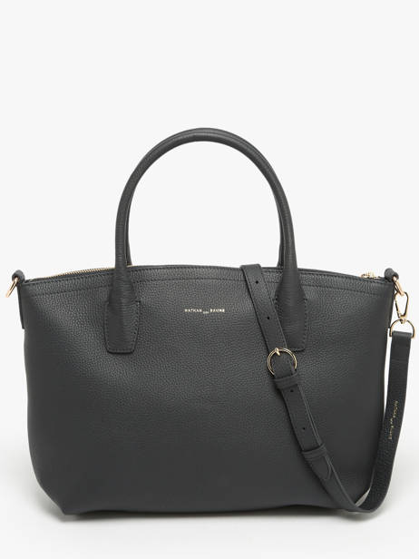 Sac à Main Tina Cuir Nathan baume Gris victoria 87 vue secondaire 4