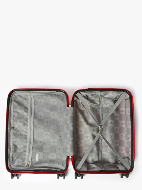 Cabin Luggage Snowball Red travel 43803 other view 3