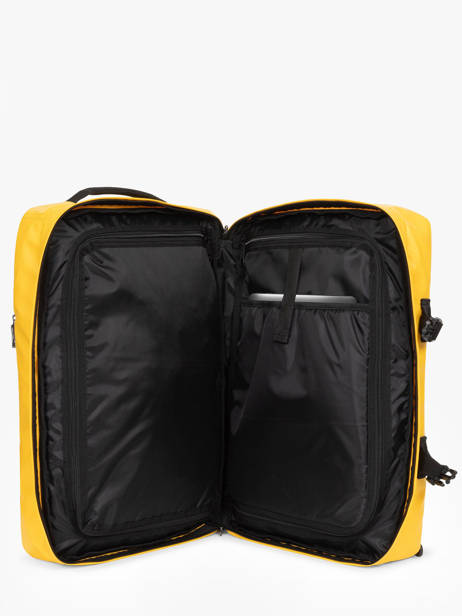 Cabin Duffle Bag Backpack Tarp Eastpak Yellow tarp EK0A5BBR other view 3