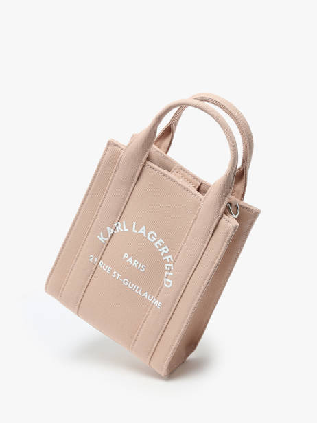 Xs Crossbody Bag Rsg Cotton Karl lagerfeld Pink rsg 246W3890 other view 2