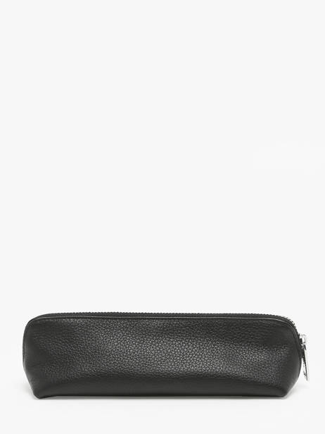 Pen Case Leather Hugo boss Black grained HLX417A other view 2