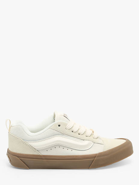 Sneakers Knu Skool In Leather Vans Beige unisex 9QCDBS