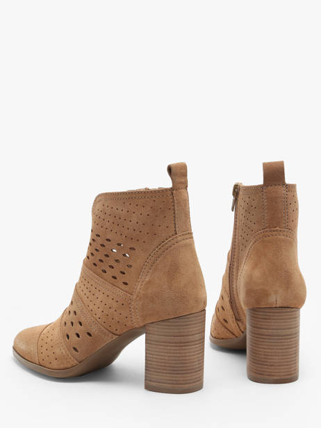 Heeled Boots City In Leather Alpe Brown women 53851136 other view 3