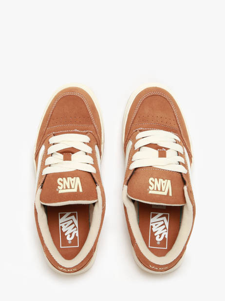 Sneakers Hylane In Leather Vans Brown women D1JBRO other view 4