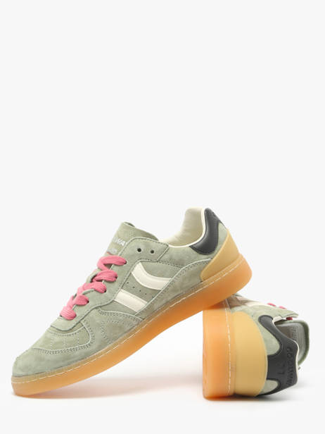 Sneakers Goal In Leather Coolway Green women 7603146 other view 3