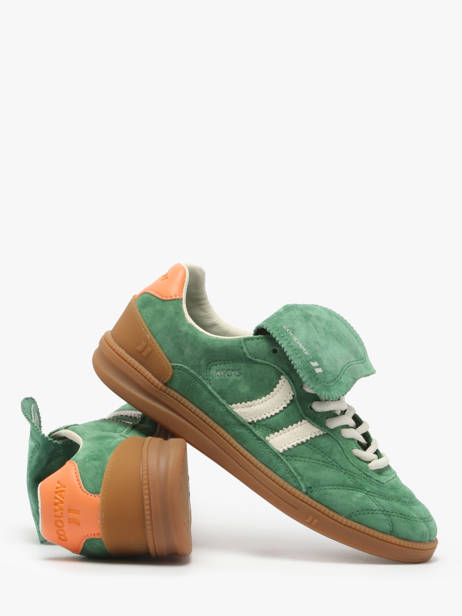 Sneakers Becks X In Leather Coolway Green women 7603185 other view 3