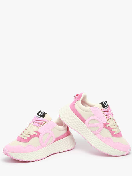 Sneakers Carter In Leather No name Pink women CMKSDS5O other view 3