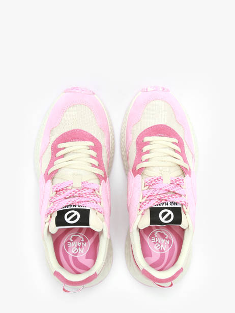 Sneakers Carter In Leather No name Pink women CMKSDS5O other view 4