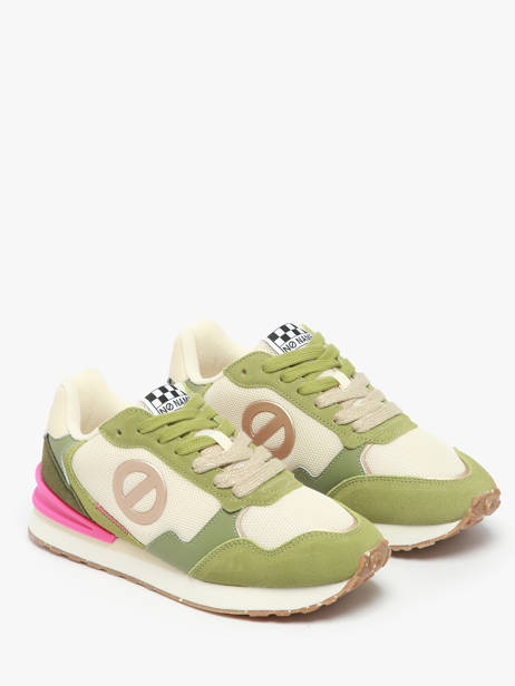 Sneakers Tova Runner In Leather No name Green women IPSMEN2Z other view 2