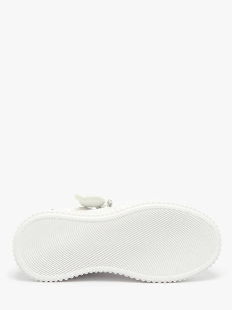 Sneakers Kreeper Low Nft Twin In Leather Karl lagerfeld White women KL42376T other view 5