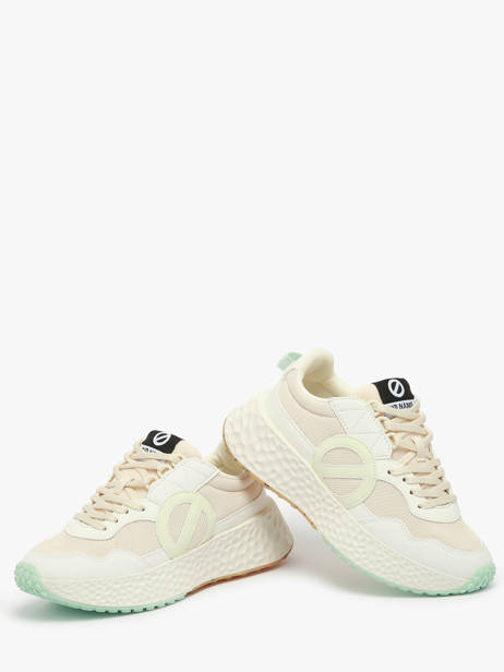 Sneakers Carter Jogger In Leather No name Multicolor women VEKNDI5H other view 4
