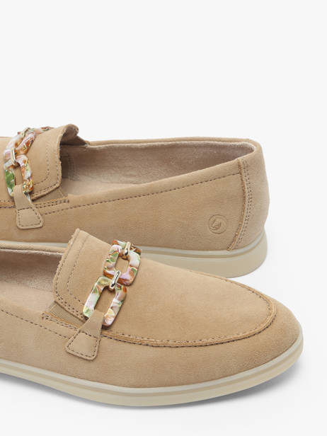 Moccasins In Leather Remonte Beige women 62 other view 3