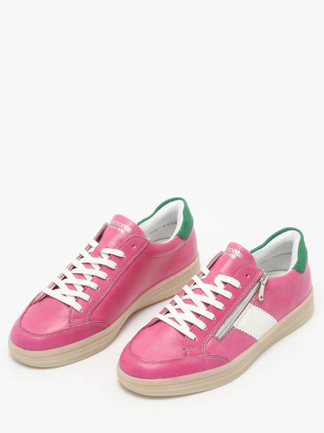 Sneakers In Leather Remonte Pink women 31 other view 2