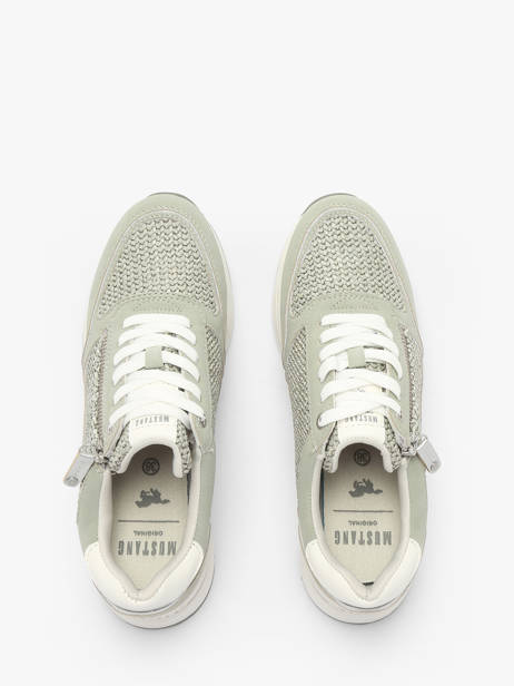 Sneakers Mustang Green women 1358316 other view 4
