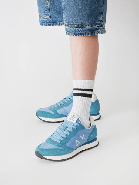 Sneakers Tom Solid Sun68 Blue men Z35101 other view 1