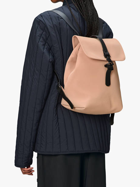 1 Compartment Backpack Rains Brown city 13040 other view 1