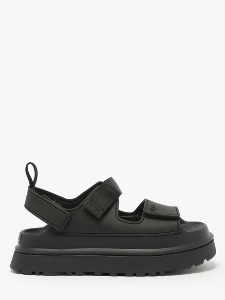 Sandals Goldenglow In Leather Ugg Black women 1152685