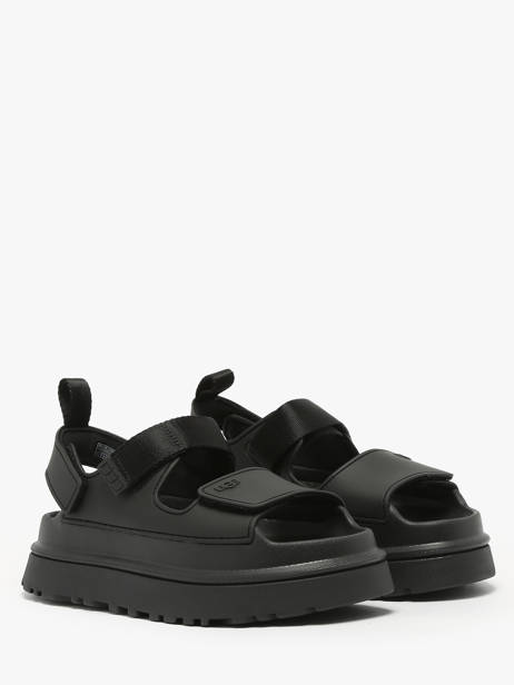 Sandals Goldenglow In Leather Ugg Black women 1152685 other view 1