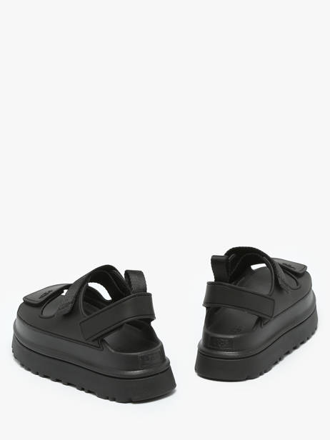 Sandals Goldenglow In Leather Ugg Black women 1152685 other view 2