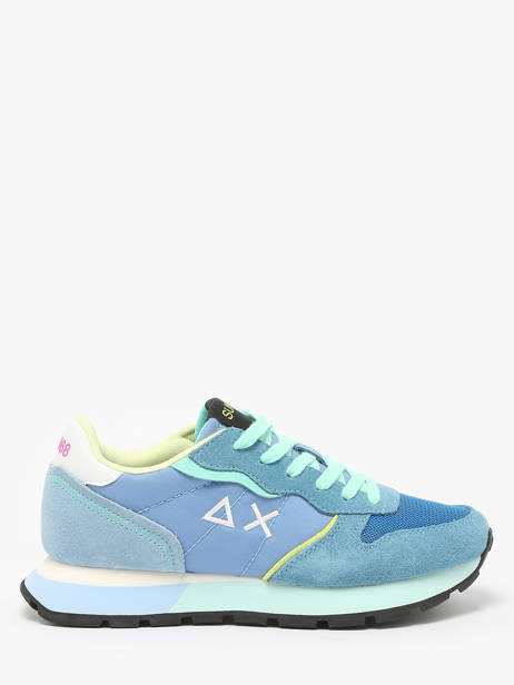 Sneakers Ally Color Explosion Sun68 Bleu accessoires Z35204