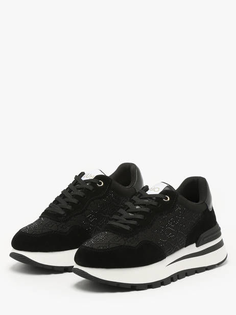 Sneakers Amazing 20 In Leather Liu jo Black women BA5043PX other view 2
