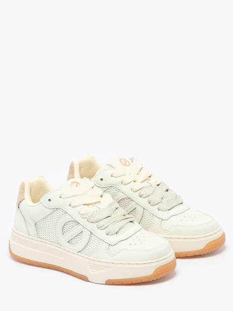Sneakers Alison In Leather No name Beige women ASGMESVE other view 2