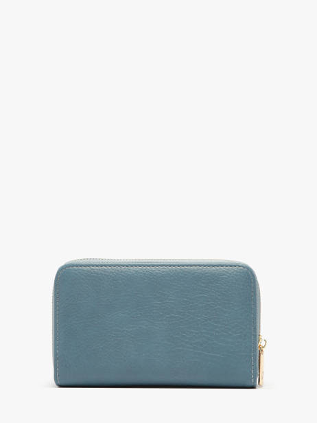 Wallet Lulu castagnette Blue zip CAROL105 other view 2
