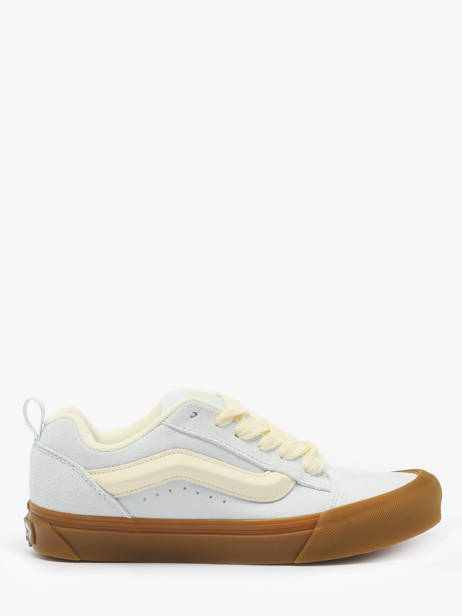 Sneakers Knu Skool In Leather Vans Blue women D6Z887