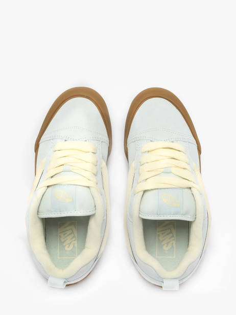 Sneakers Knu Skool In Leather Vans Blue women D6Z887 other view 4