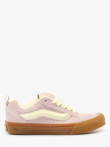 Sneakers Knu Skool In Leather Vans Brown women D6ZO3N