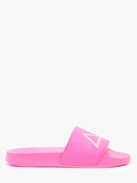 Flip Flops Logo Sun68 Pink women X35204 other view 1