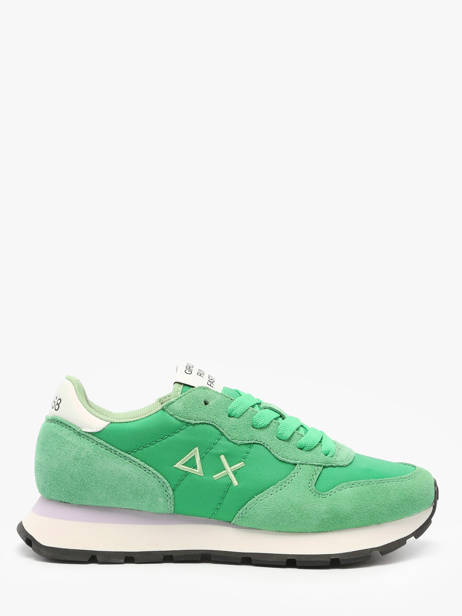 Sneakers Ally Solid Nylon Sun68 Green women Z35201