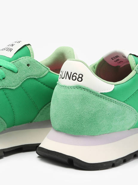 Sneakers Ally Solid Nylon Sun68 Green women Z35201 other view 3