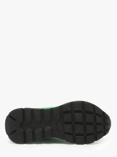 Sneakers Ally Solid Nylon Sun68 Green women Z35201 other view 5