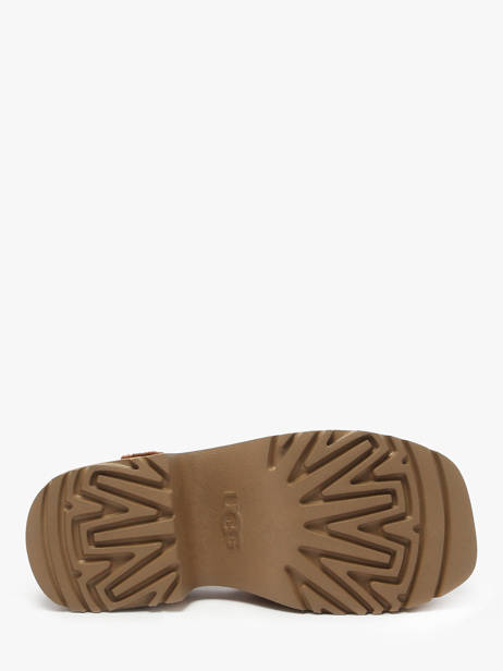 Sandals New Heights In Leather Ugg Brown women 1167475 other view 4