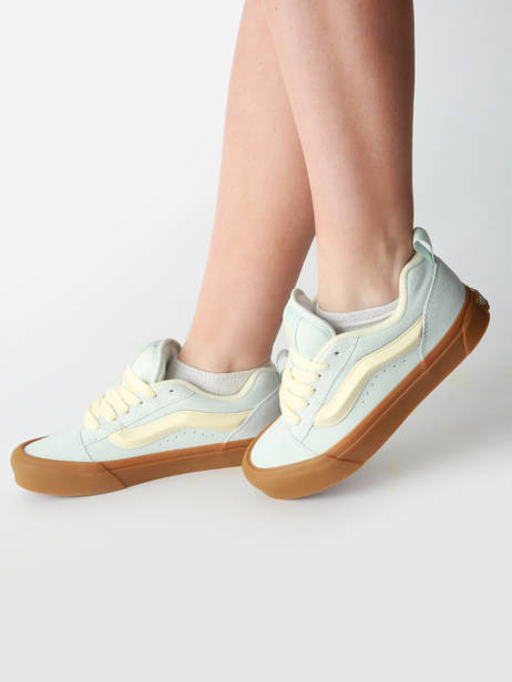 Sneakers Knu Skool In Leather Vans Blue women D6Z887 other view 1