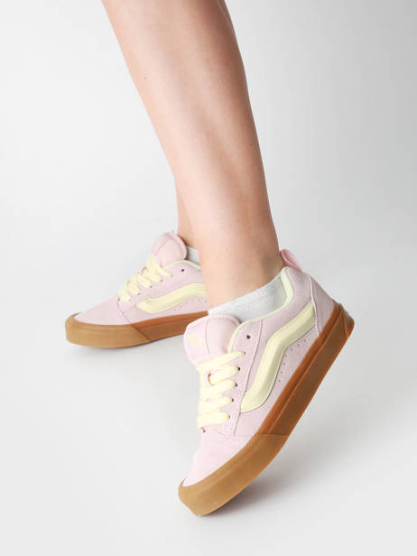 Sneakers Knu Skool In Leather Vans Brown women D6ZO3N other view 1