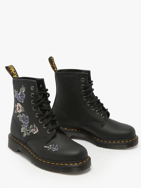 Boots 1460 Vonda In Leather Dr martens Black women 40690001 other view 2
