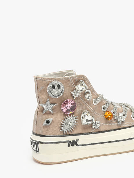 Sneakers Nan-ku couture Beige women 14A3 other view 3