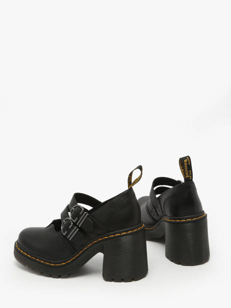 Heeled Derby Shoes Eviee In Leather Dr martens Black women 27371001 other view 3