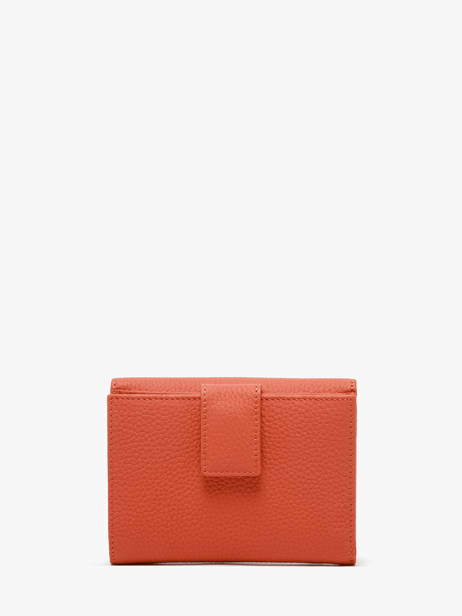 Leather Original N Wallet 2 Compartments Nathan baume Orange original n 413N other view 3