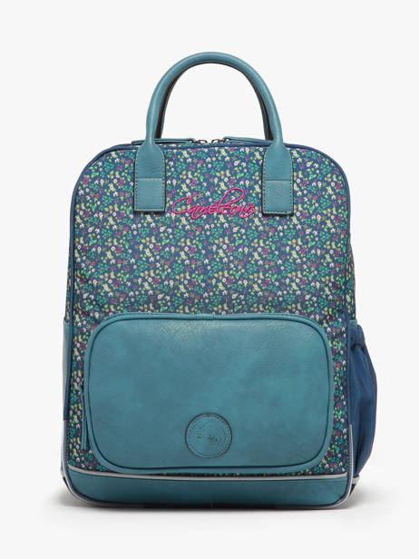2-compartment Backpack Cameleon Blue vintage fantasy PBVGSD37